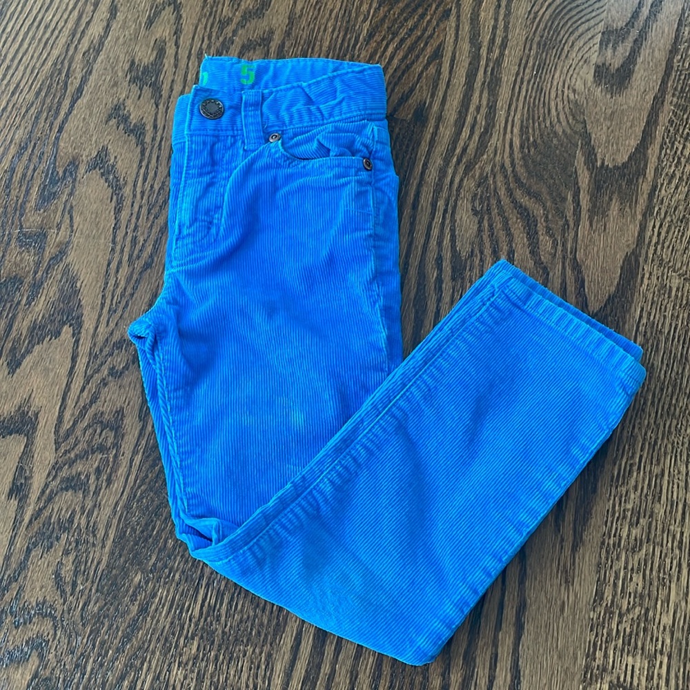 Blue Crewcuts corduroy pants